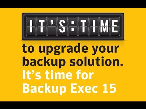 Symantec Backup Exec 2015